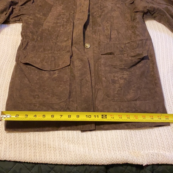 Carlo Brioni dark brown winter jacket size small - Picture 9 of 12